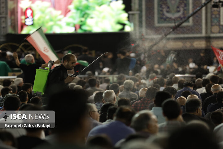 مراسم بزرگداشت چهلم «آقای شهید ایران» در حرم مطهر رضوی