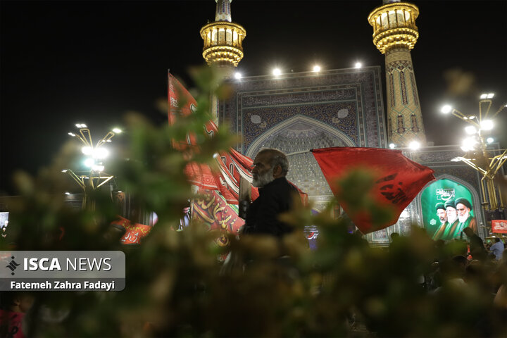مراسم بزرگداشت چهلم «آقای شهید ایران» در حرم مطهر رضوی