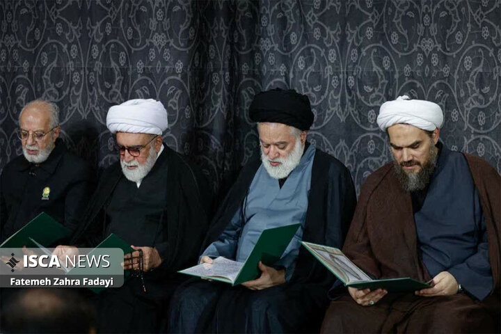 مراسم بزرگداشت چهلم «آقای شهید ایران» در حرم مطهر رضوی