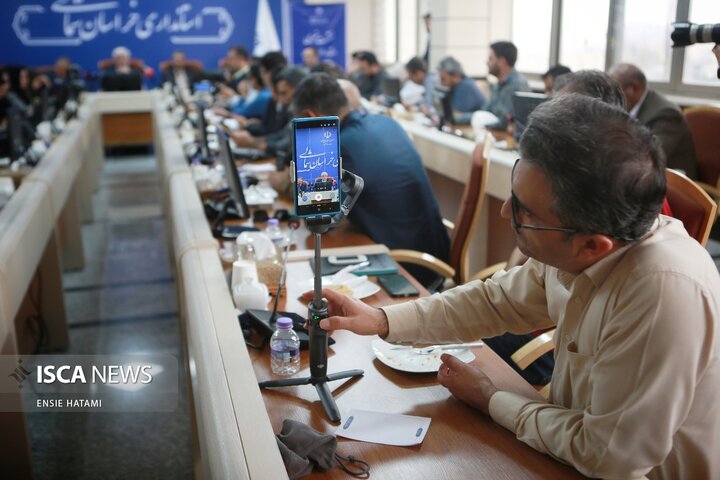 نشست خبری با استاندار خراسان شمالی