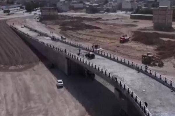 پل شهدای اقتدار خرم‌آباد آماده بهره‌برداری شد