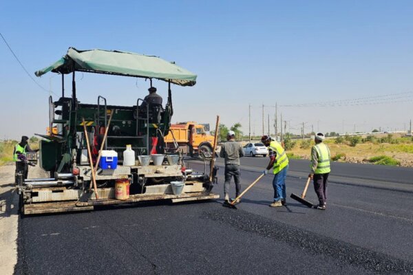 بهره‌برداری از طرح‌های راهداری خوزستان با اعتبار ۱۷ همت/ ۴۰۶ کیلومتر راه بهسازی شد