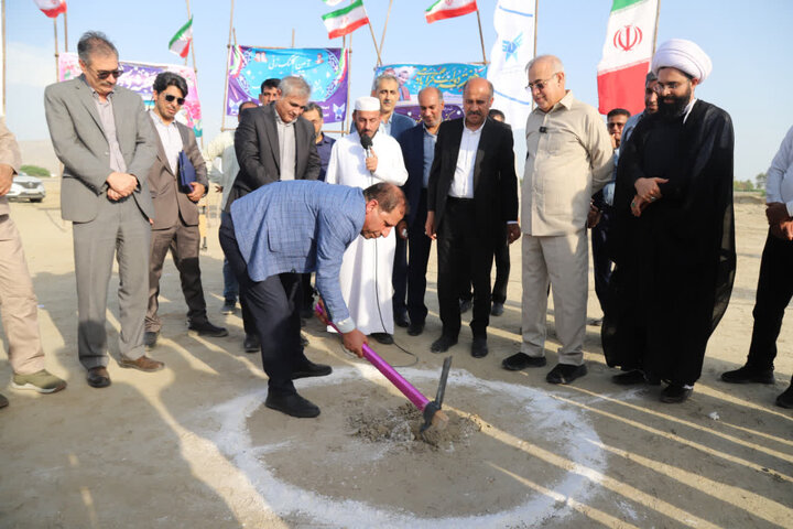 کلنگ‌زنی پردیس دانشگاه آزاد اسلامی در سیریک