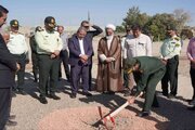 کلنگ‌زنی زمین ورزشی شهید اندرزگو فلاورجان؛ گامی برای توسعه نشاط اجتماعی و استعدادهای ورزشی