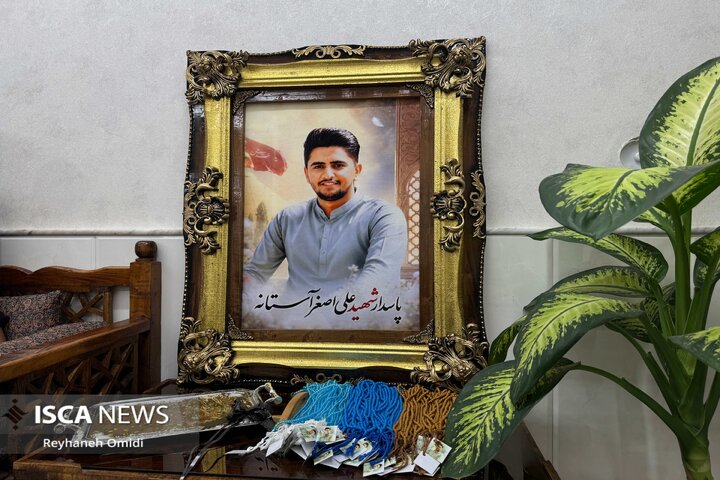 بازدید خانواده شهید در کاشان