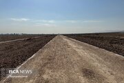 بند آبخیزداری رودخانه میرحیدر کاشان