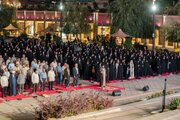طنین دعای استغاثه در قلب زنجان؛ بیست‌ودومین آیین توسل به امام زمان (عج) برگزار شد