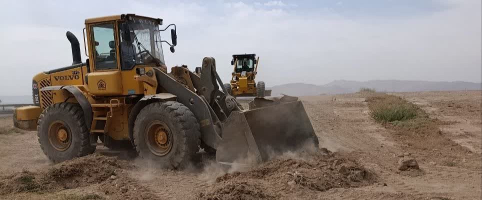 آغاز عملیات زیربنایی در لوپ ورودی شهر با رویکرد توسعه فضای سبز