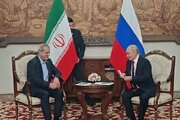 دیدار روسای جمهور ایران و روسیه در حاشیه اجلاس شانگهای