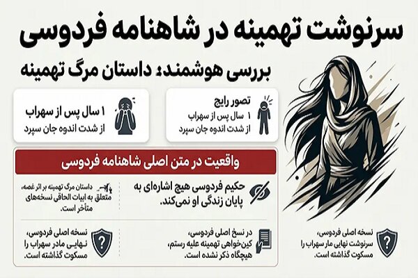 مرگ تهمینه در شاهنامه