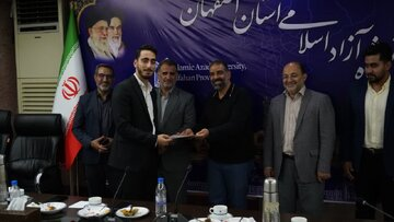 مسئول جدید بسیج دانشجویی دانشگاه آزاد اسلامی اصفهان معرفی شد