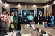 تقدیر از اعضای دفتر ایسکانیوز خوزستان با حضور مسئولان فرهنگی و دانشگاهی