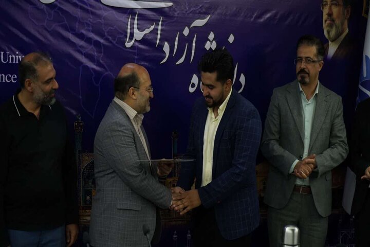 مسئول جدید بسیج دانشجویی دانشگاه آزاد اسلامی اصفهان معرفی شد