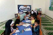 غرفه کودک در نماز جمعه گچساران بر پا شد