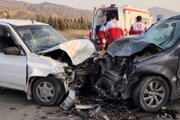 سانحه رانندگی در محور نورآباد–نهاوند یک کشته و ۸ زخمی برجا گذاشت
