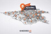 هفتادوهفتمین شعبه خودرو ۴۵ در سعادت‌آباد افتتاح شد