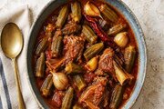 آموزش آشپزی / طرز تهیه خورشت بامیه عراقی با دستور پخت اصلی