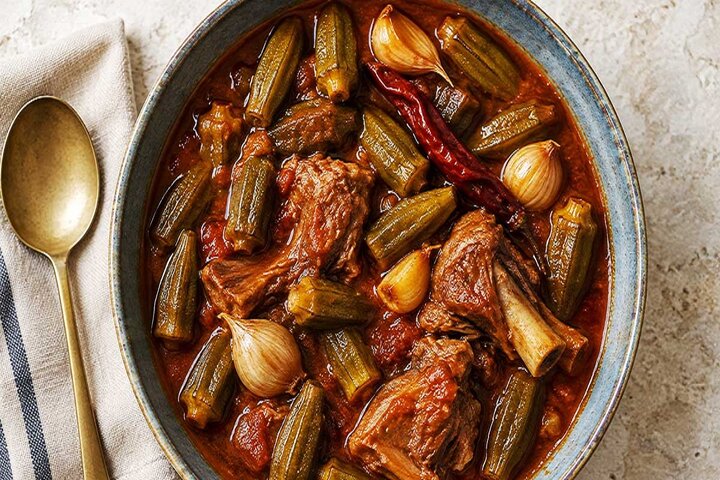 آموزش آشپزی / طرز تهیه خورشت بامیه عراقی با دستور پخت اصلی