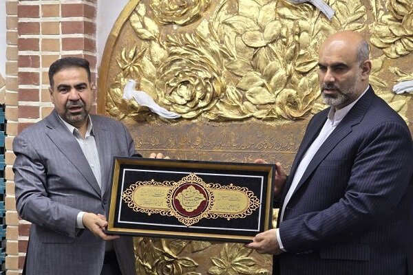 دیدار رئیس ستاد اربعین شهرداری تهران با جمعی از مسئولین عتبه حسینی (ع)