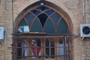 مرمت مسجد تاریخی توسلی خرم‌آباد پس از آسیب‌های اخیر آغاز شد