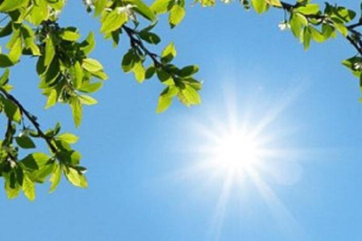 آسمانی صاف و آرام در بیشتر مناطق کشور