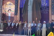 حضور رئیس جمهور در رزمایش «جان‌فدا» + ویدئو