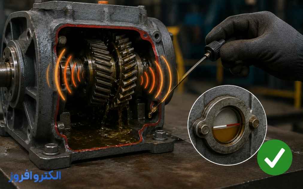 علت صدای گیربکس حلزونی