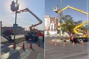 سامانه جامع پایش هوشمند ترافیک در تقاطع‌های پرتردد کاشان راه‌اندازی شد