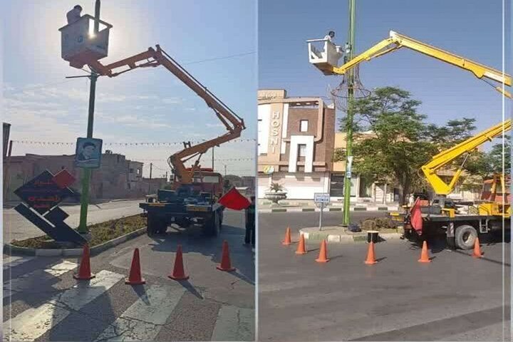 سامانه جامع پایش هوشمند ترافیک در تقاطع‌های پرتردد کاشان راه‌اندازی شد
