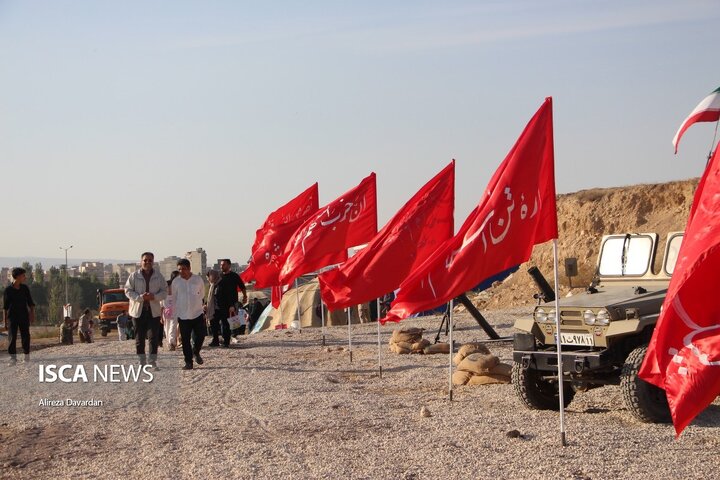 نمایشگاه رزمی فرهنگی دفاع مقدس در اردبیل