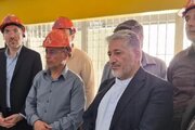 بازدید دکتر رنجبر از مجتمع صنایع آلومینیوم جنوب در لامرد