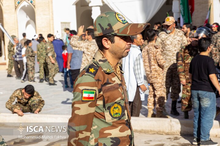 رزمایش جان فدا شهرستان آران بیدگل