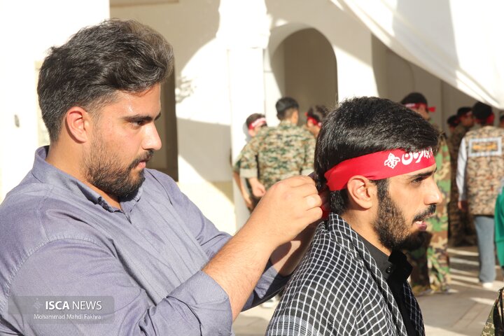رزمایش جان فدا شهرستان آران بیدگل