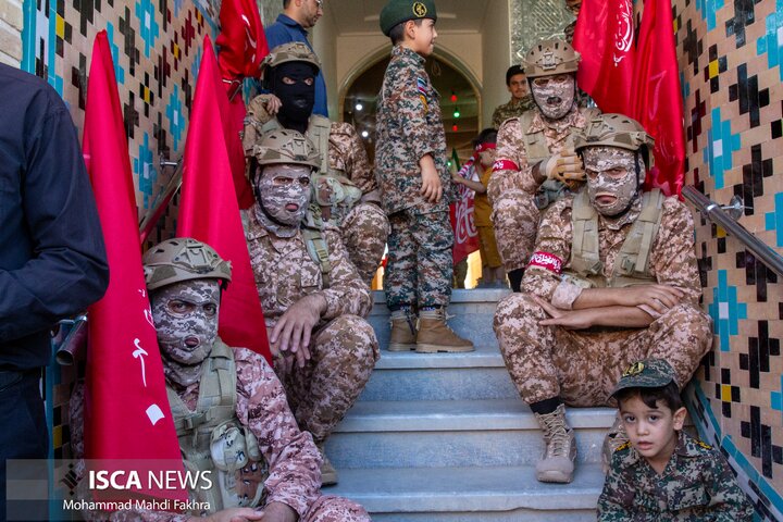 رزمایش جان فدا شهرستان آران بیدگل