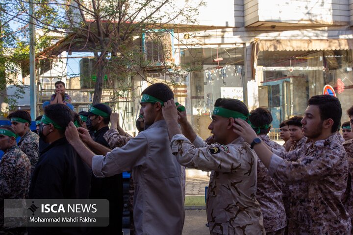 رزمایش جان فدا شهرستان آران بیدگل