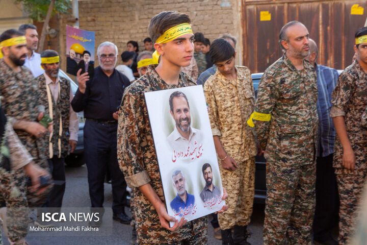 رزمایش جان فدا شهرستان آران بیدگل