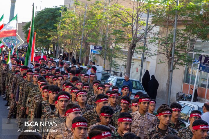 رزمایش جان فدا شهرستان آران بیدگل