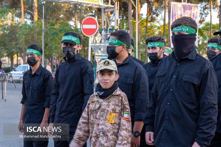 رزمایش جان فدا شهرستان آران بیدگل