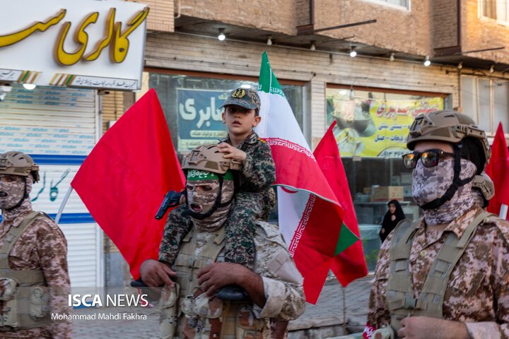 رزمایش جان فدا شهرستان آران بیدگل