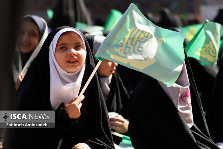 آیین آغاز سال تحصیلی جدید در حرم مطهر رضوی
