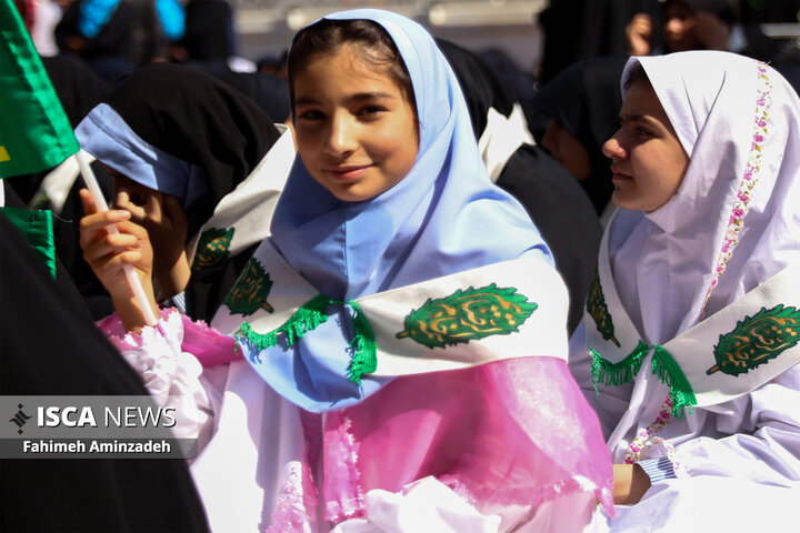 آیین آغاز سال تحصیلی جدید در حرم مطهر رضوی