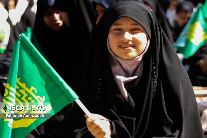 آیین آغاز سال تحصیلی جدید در حرم مطهر رضوی