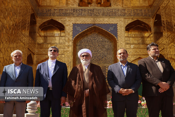 آیین آغاز سال تحصیلی جدید در حرم مطهر رضوی