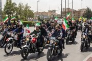آغاز رزمایش ۴۰ هزار موتورسوار جان‌فدا در تهران