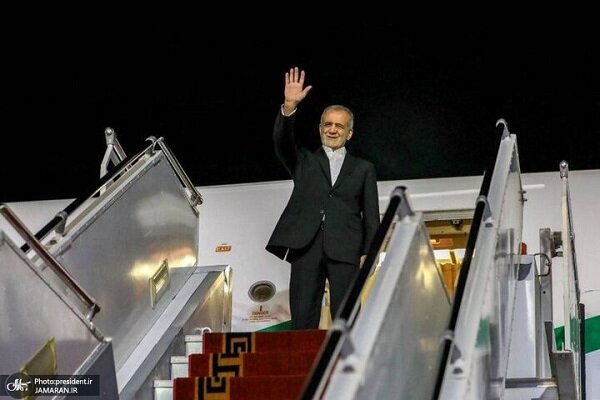 پزشکیان نیویورک را به مقصد تهران ترک کرد