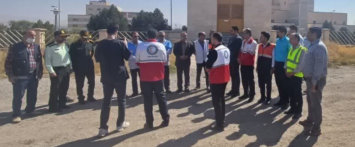 ارتقای سطح تابآوری در مراکز درمانی ابهر با اجرای مانور مشترک مدیریت بحران و پدافند غیرعامل