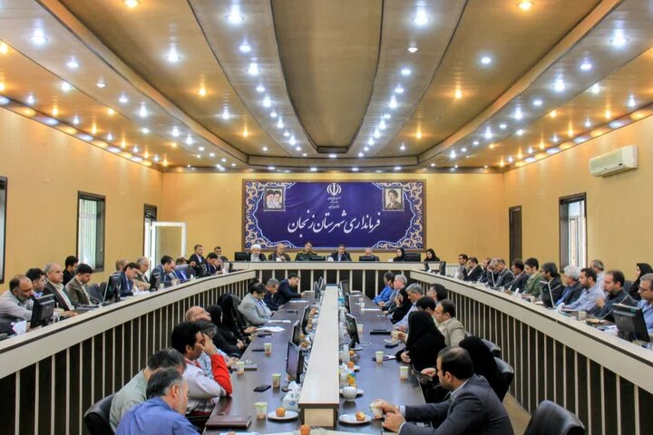 جلسه شورای اداری شهرستان زنجان