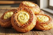 آموزش شیرینی پزی / طرز تهیه شیرینی دانمارکی با آرد گندم