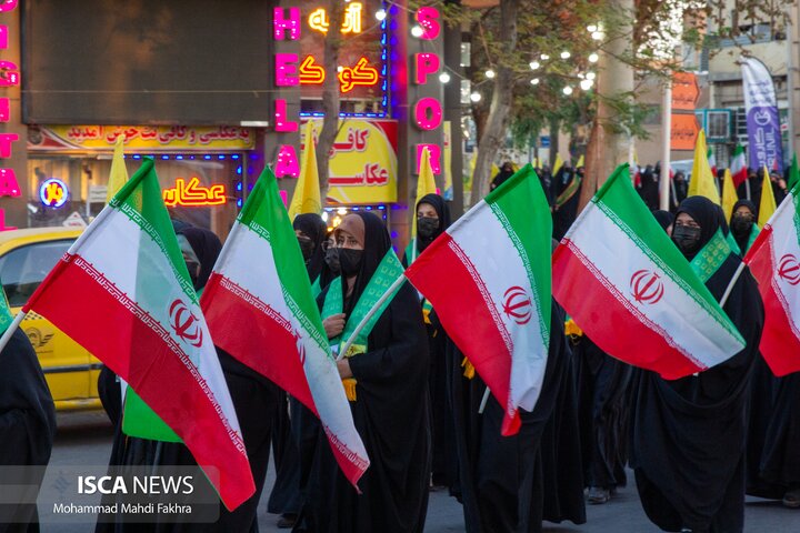 همایش 40 هزار نفری جانفدا کاشان