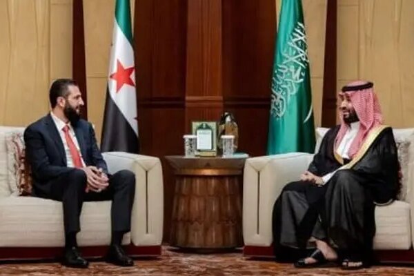 رایزنی هیئت دولت موقت سوریه با ولیعهد عربستان